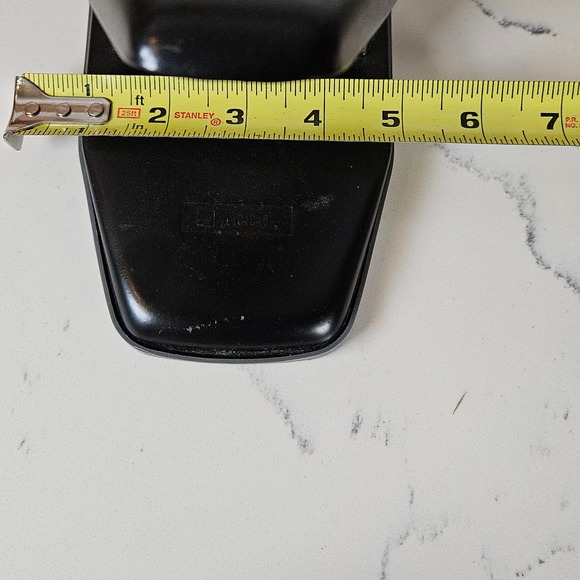 Acco 2 Hole Punch Black Metal Adjustable Guide 90s Office School Supplies - Picture 4 of 6